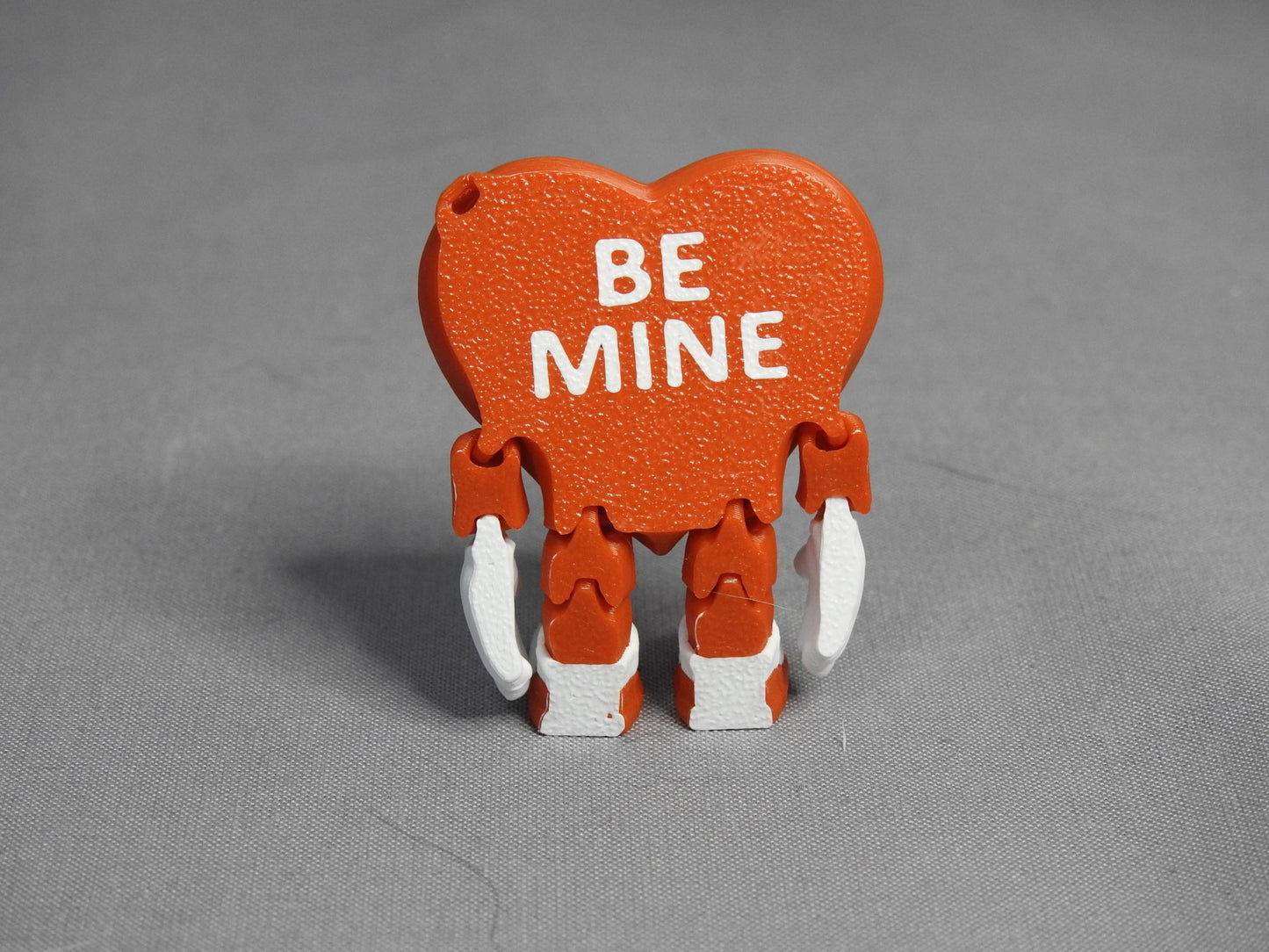 Be Mine love heart Keyring