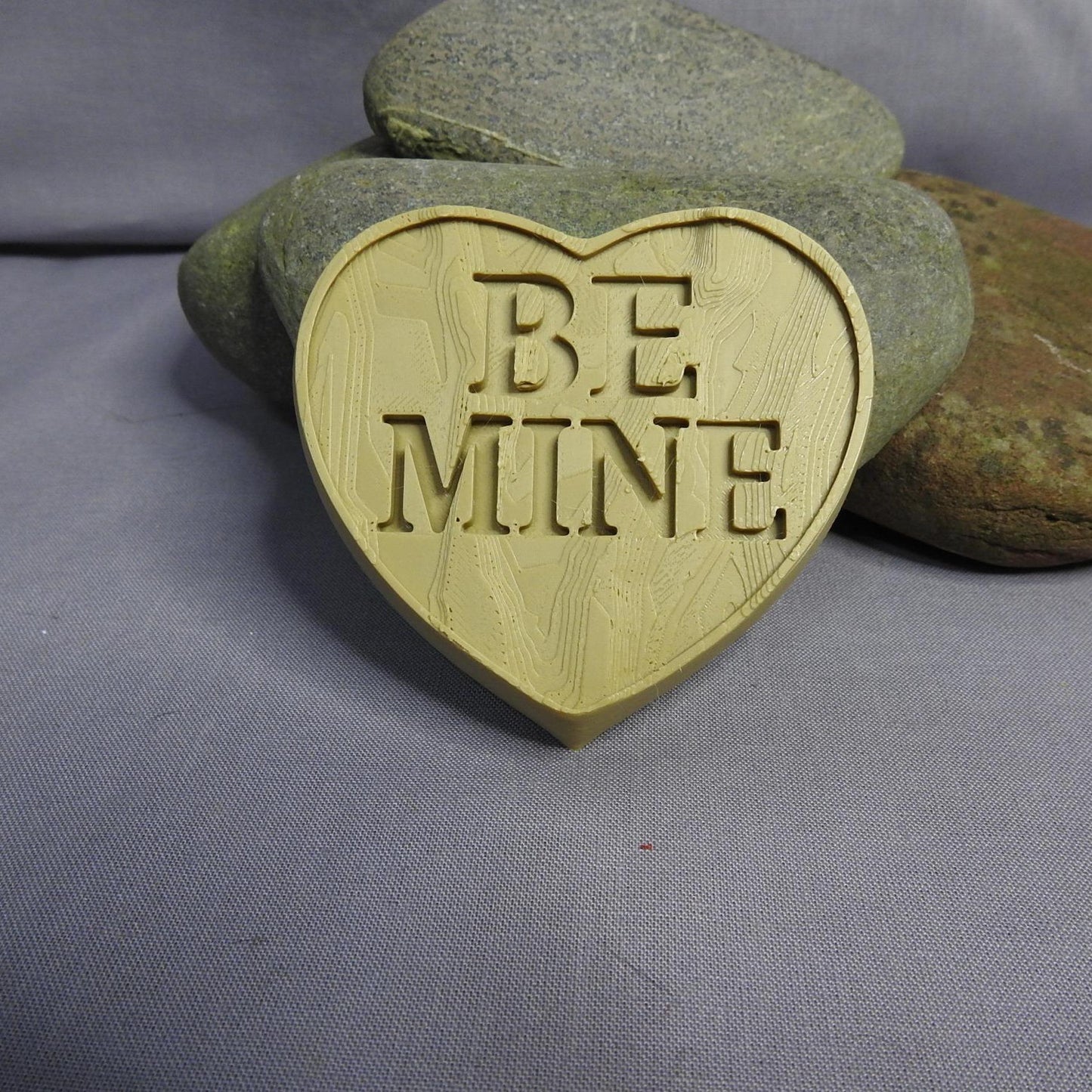 Valentines wood effect heart