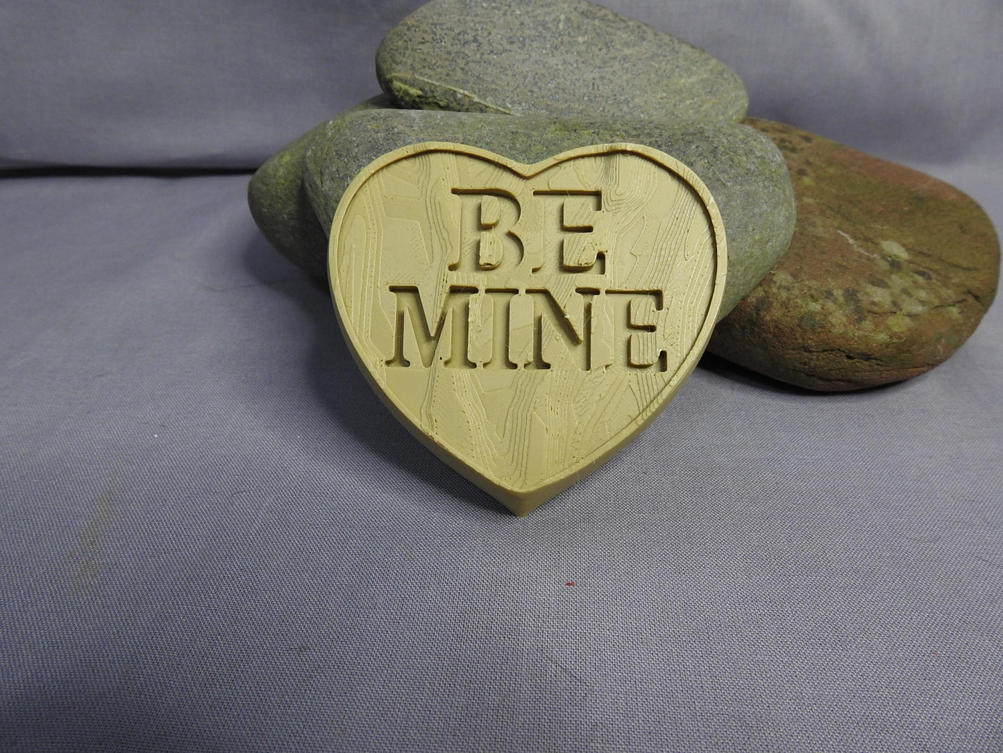 Valentines wood effect heart