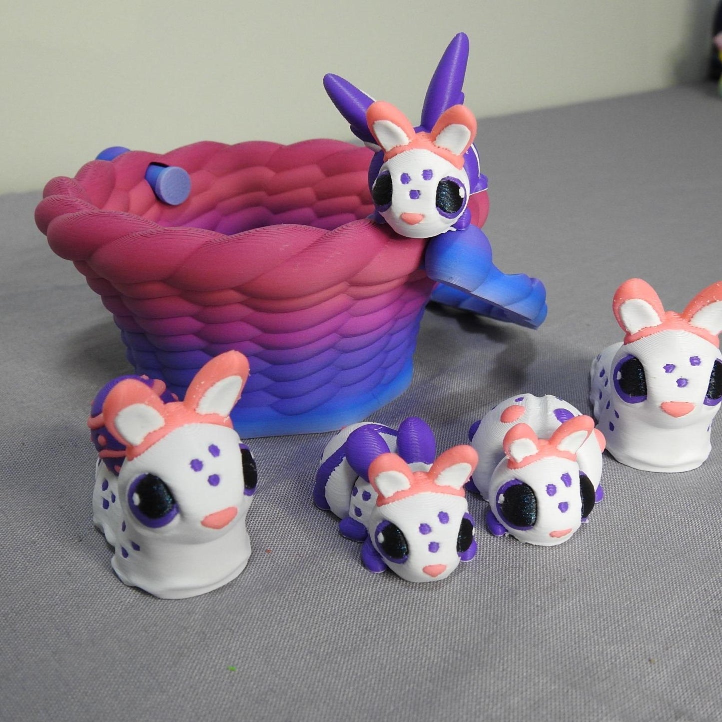 Easter Bunny Bugs And Basket