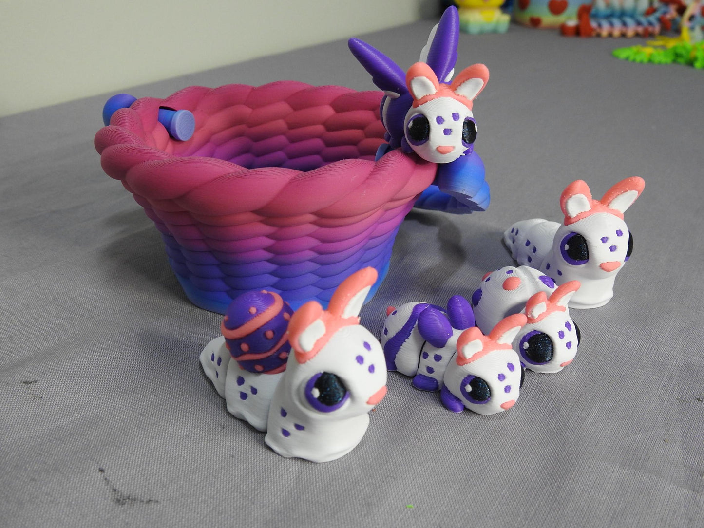 Easter Bunny Bugs And Basket