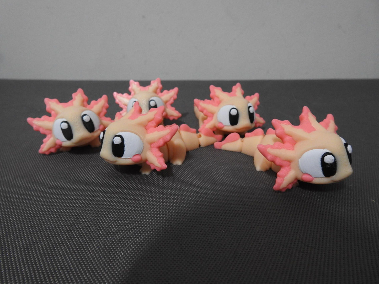 Cute Colourful Axolotl