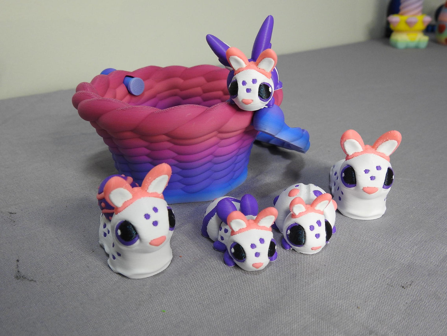 Easter Bunny Bugs And Basket
