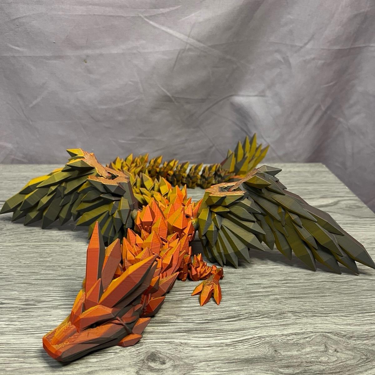 Crystalwing dragon