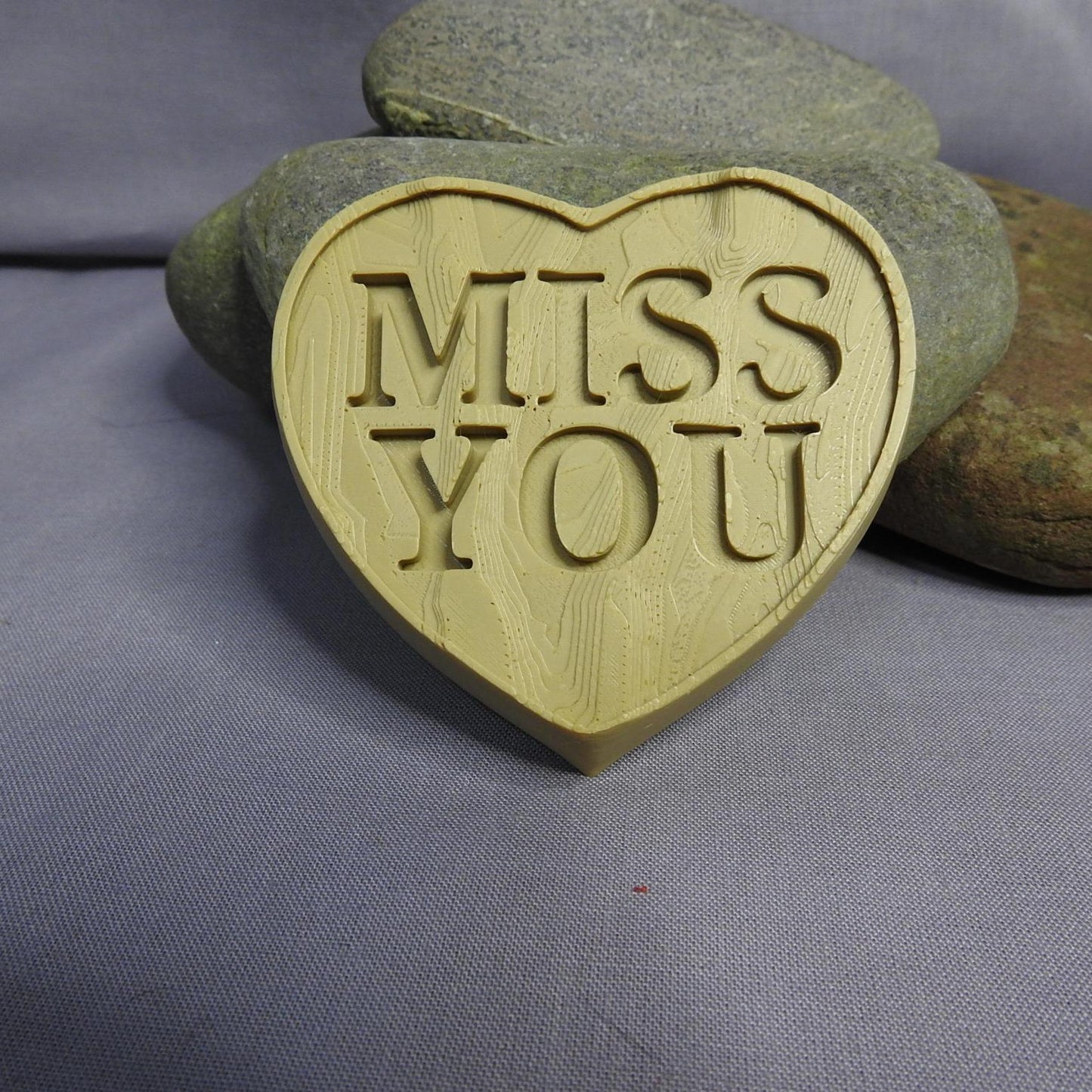 Valentines wood effect heart