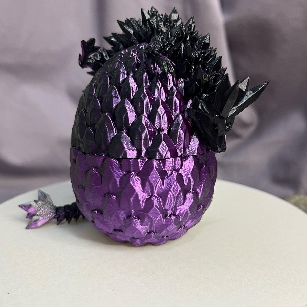 Dragon Scale Egg and Crystal dragon