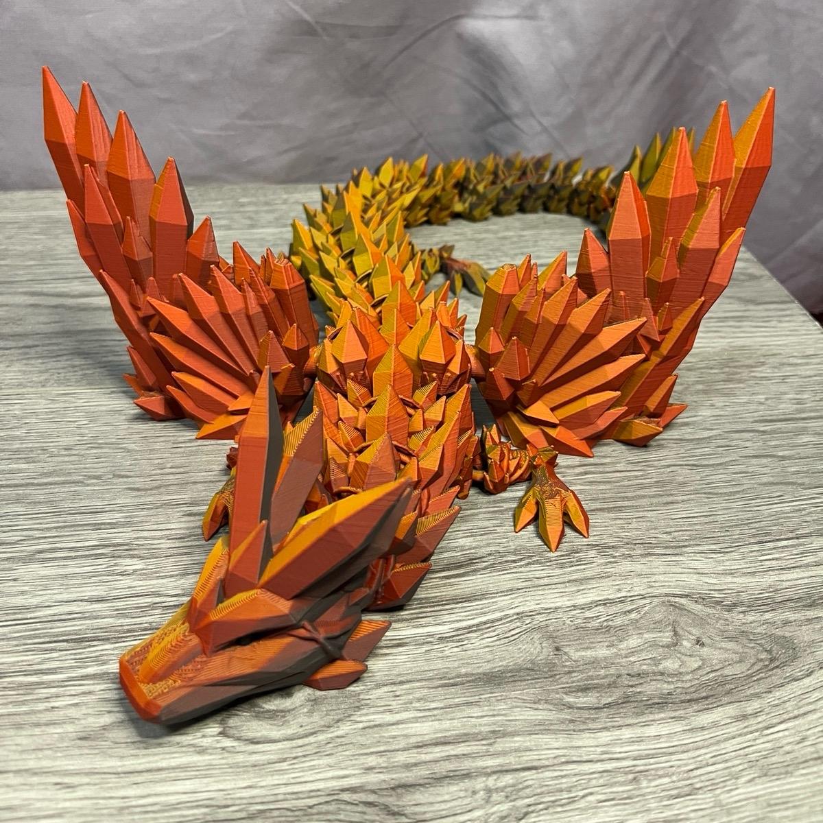 Crystalwing dragon
