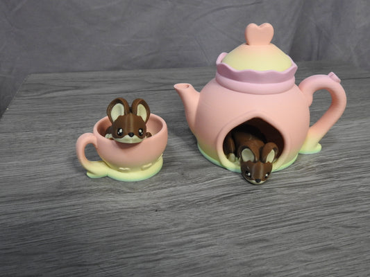 Teapot and Mouse set