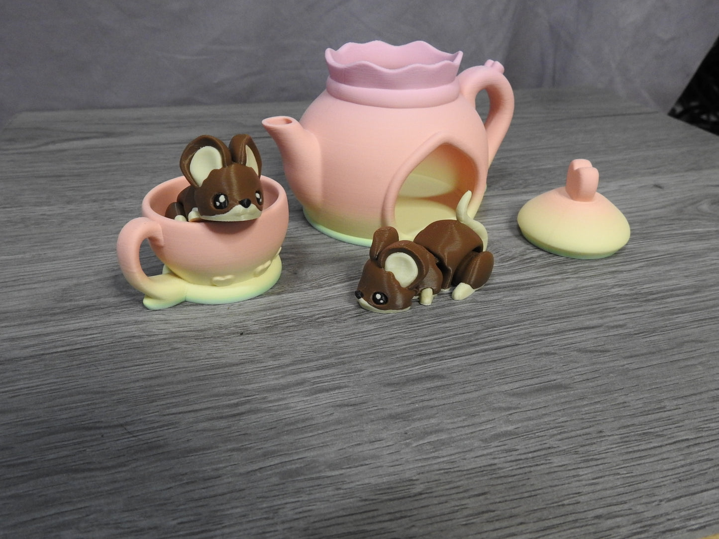 Teapot and Mouse set