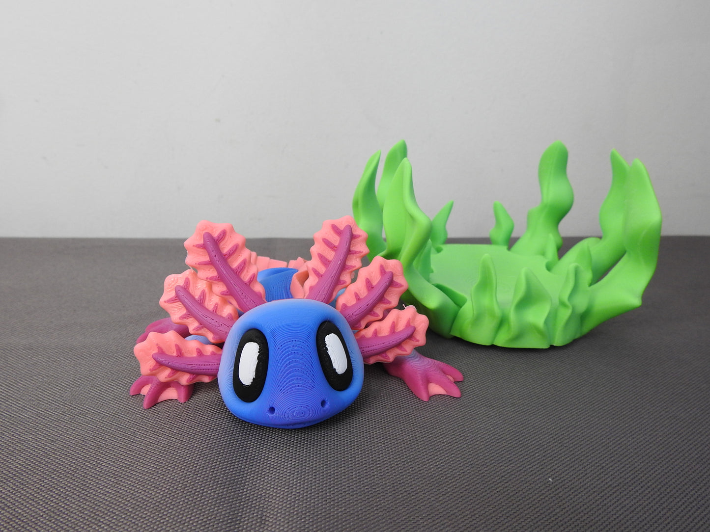 Blob Axolotl + Seaweed