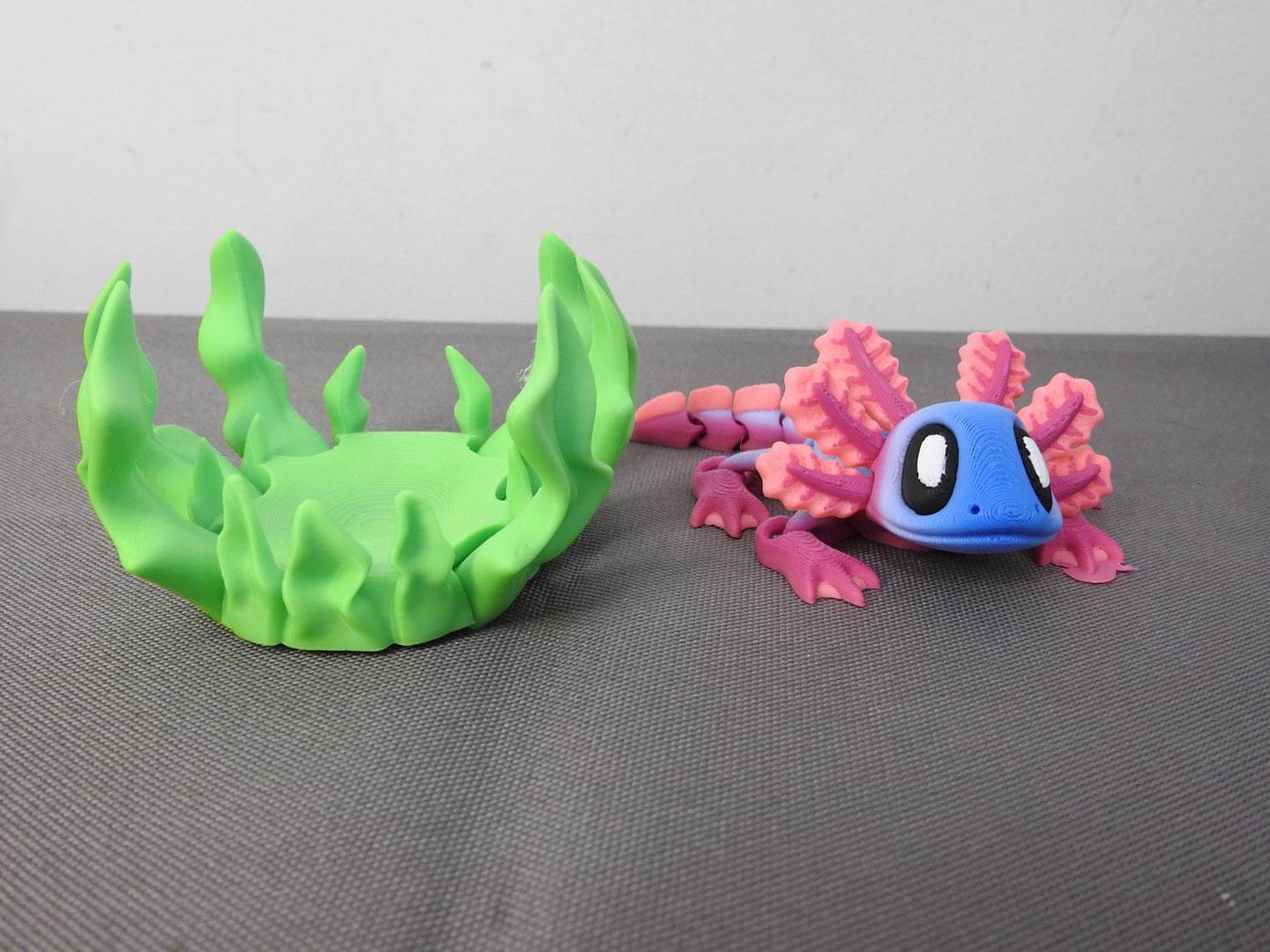 Blob Axolotl + Seaweed