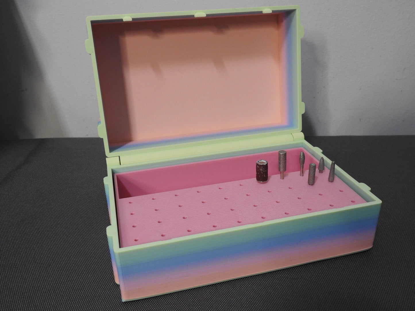 Nail Drill Bit Box