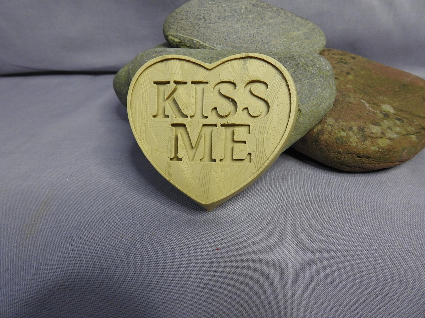 Valentines wood effect heart