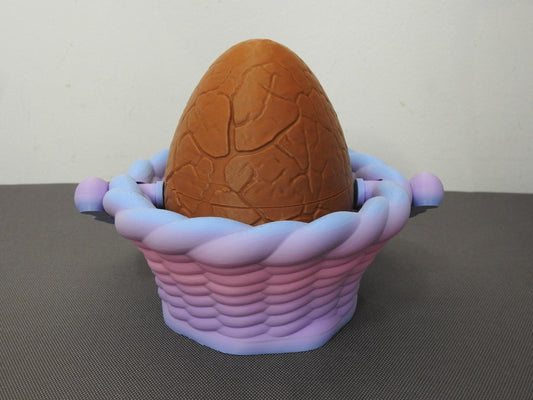 Easter Basket with Choc Egg