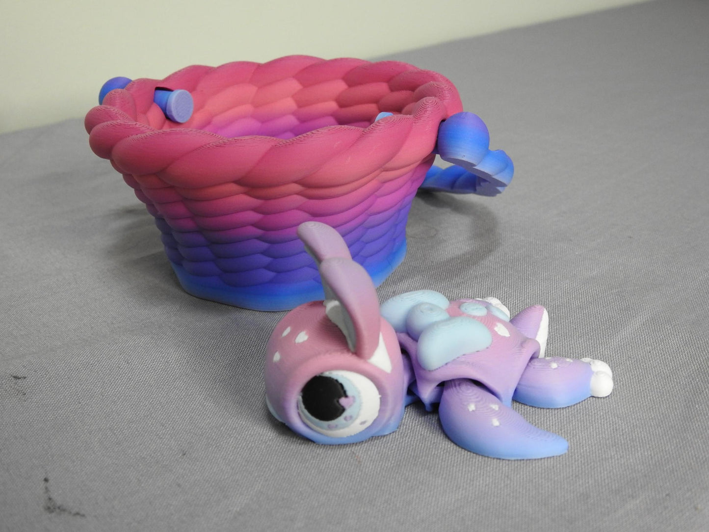 Easter Bunny Turtle + Basket