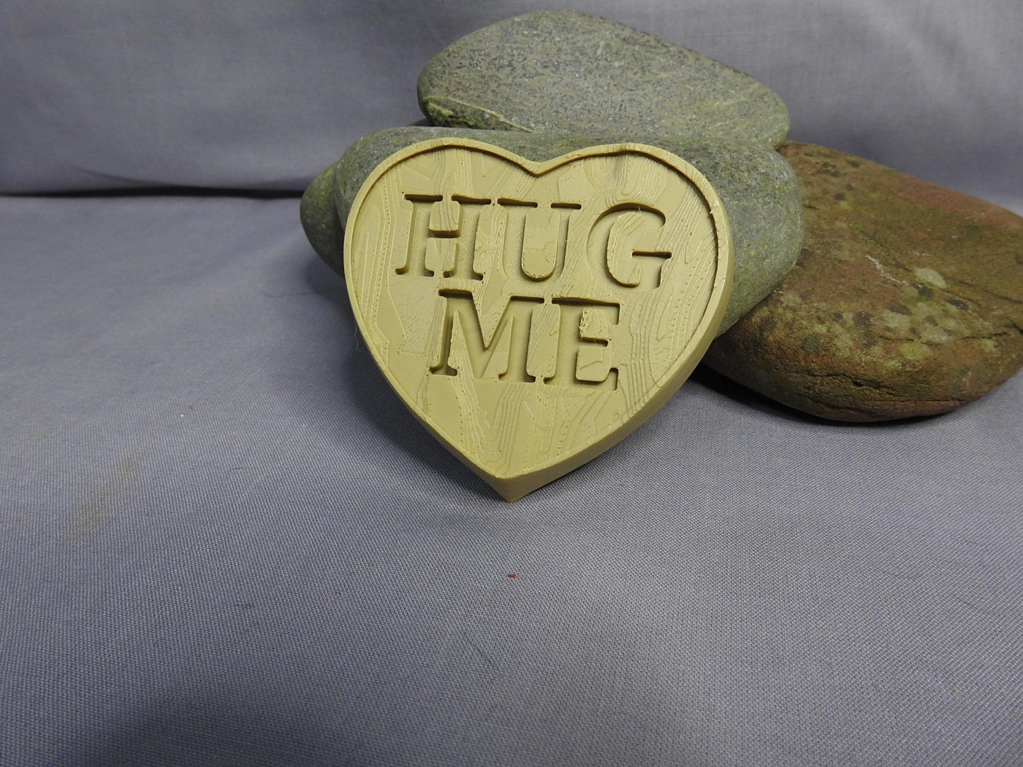 Valentines wood effect heart
