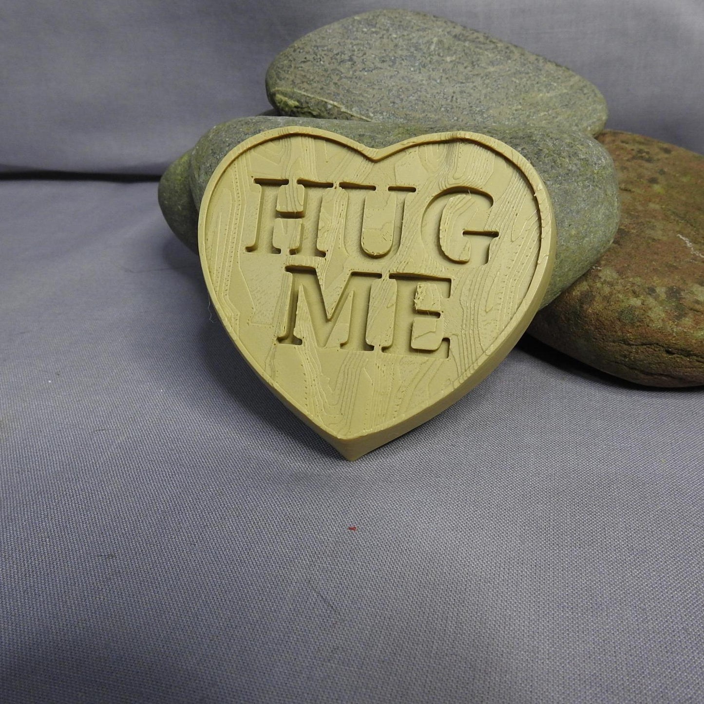 Valentines wood effect heart