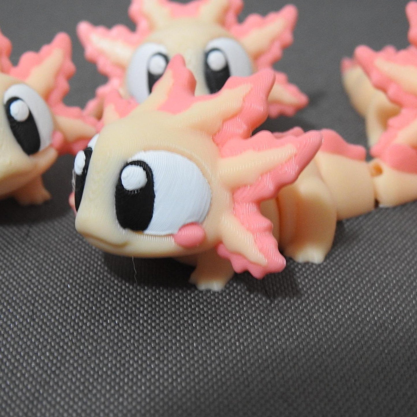 Cute Colourful Axolotl