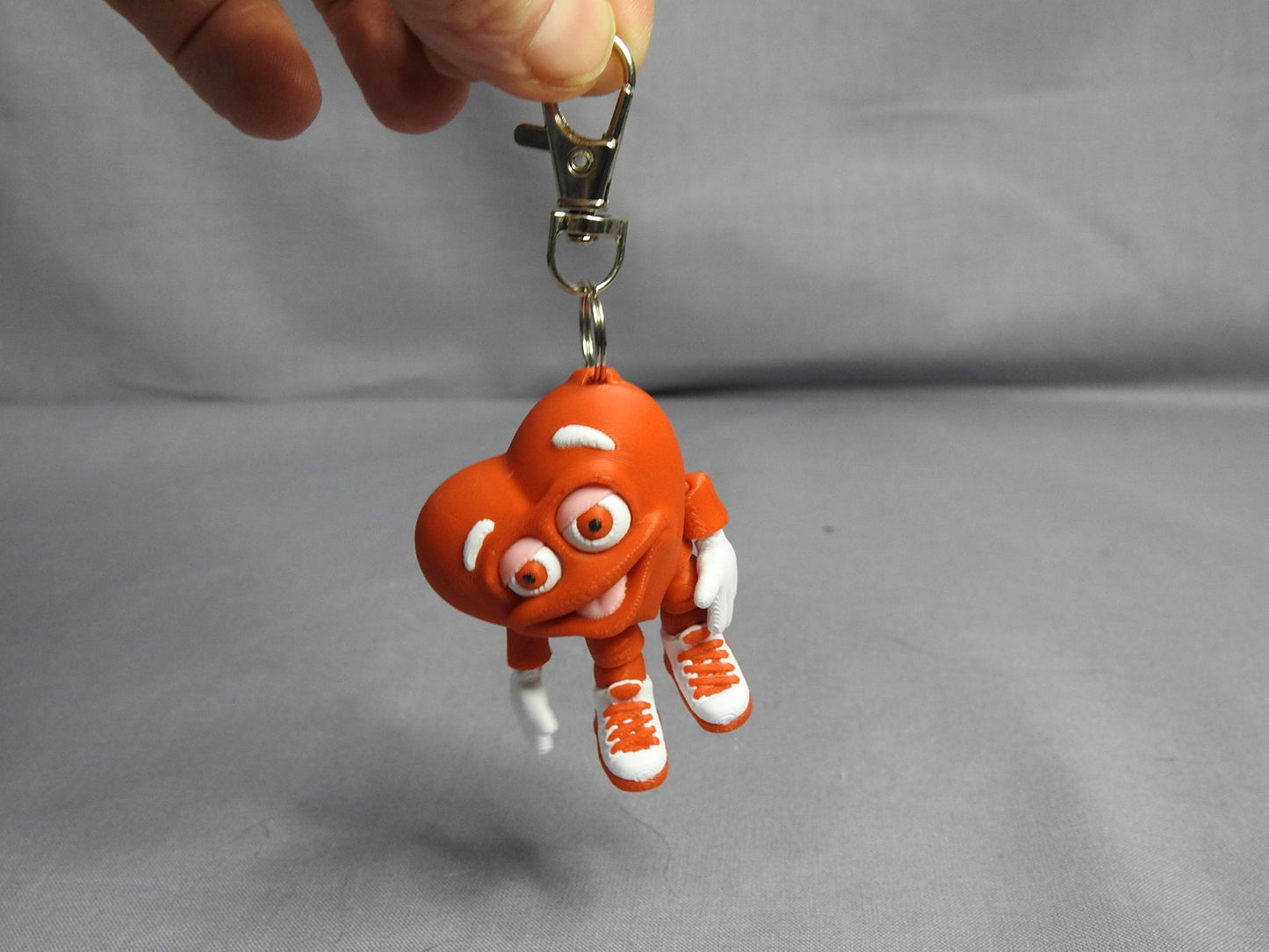 Be Mine love heart Keyring