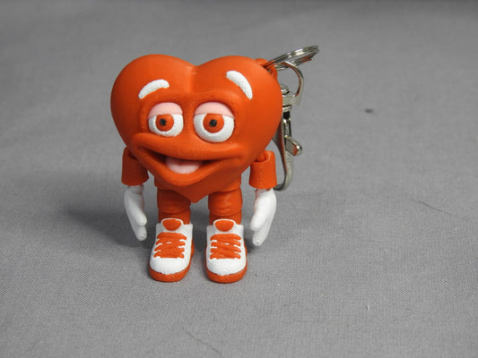 Be Mine love heart Keyring
