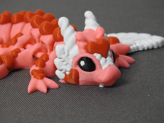 Cute Tiny Heart Dragon