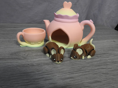 Teapot and Mouse set