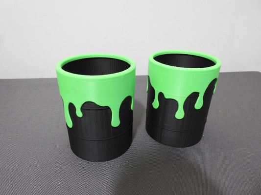 Slime Drum Brush Holder