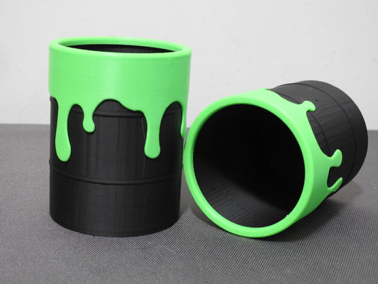 Slime Drum Brush Holder