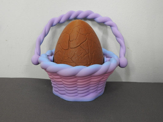 Easter Basket with Choc Egg