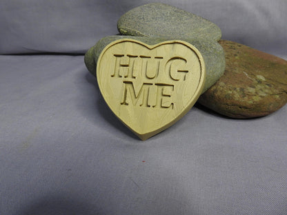 Valentines wood effect heart