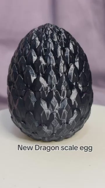 Dragon Scale Egg and Crystal dragon